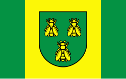 POL gmina Pszczółki flag
